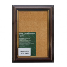 BK1 Рама со стеклом, 10х15 см (GD7001 орех)