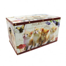 Шкатулка декоративная TL3868L 'Котята', 52*30*31